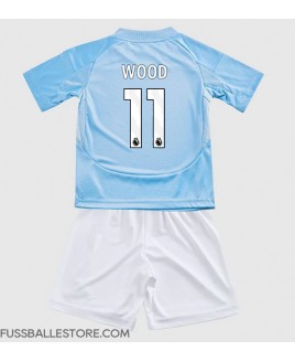 Günstige Nottingham Forest Chris Wood #11 3rd trikot Kinder 2024-25 Kurzarm (+ Kurze Hosen)